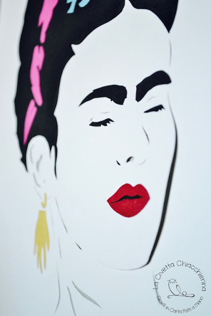 Paper cut di Frida Kahlo, particolare 02 