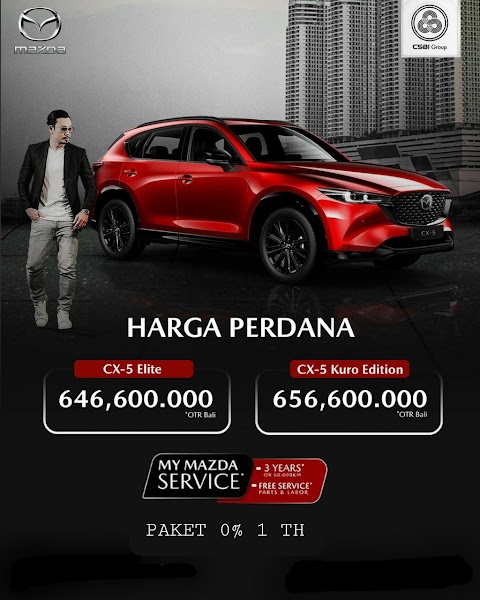 harga mazda cx 5 2018 di bali