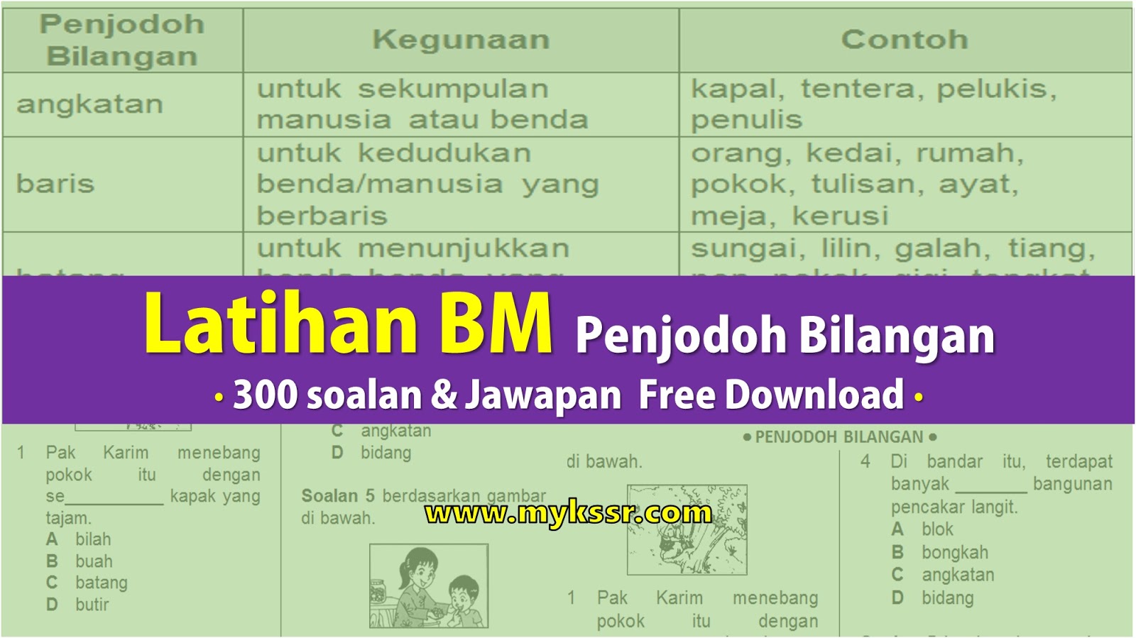 Download Contoh Soalan Upsr - Selangor k