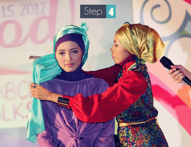 Hijab Tutorial Cara Memakai Kerudung Untuk Pesta  