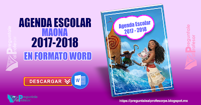 AGENDA ESCOLAR MAONA 2017-2018 EN WORD