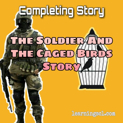 The soldier and the caged birds Story