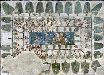 arte egizia pittura tomba di Rekhmira
