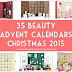 Beauty Advent Calendar Round Up Christmas 2015