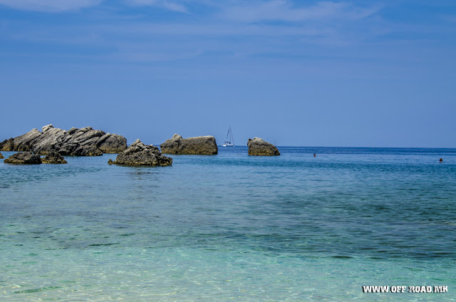 Sarakiniko Beach near Parga, Greece - Ionian Sea