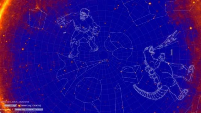 The new constellations named by NASA are Godzilla, The Hulk and Doctor Who TARDIS.