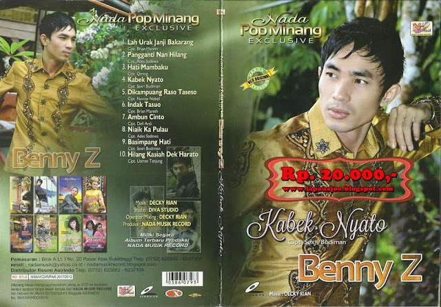 Benny Z - Kabek Nyato (Album Nada Pop Minang Exclusive)