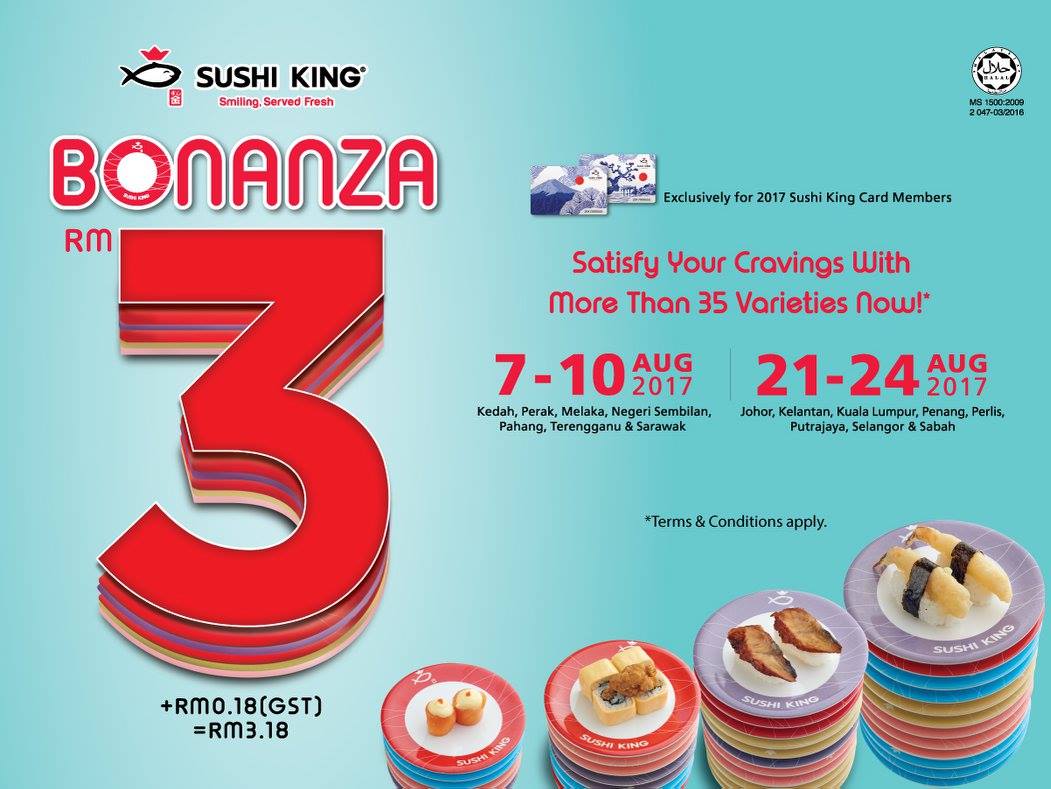 Sushi King Bonanza RM3.18 / Plate (Sushi King Card Member ...