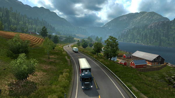 Euro Truck Simulator 2 Scandinavia [Game Simulator Mengendarai Truk]