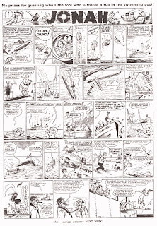 A page of Jonah art from the Victor Comic, artist the late, great Ken Reid