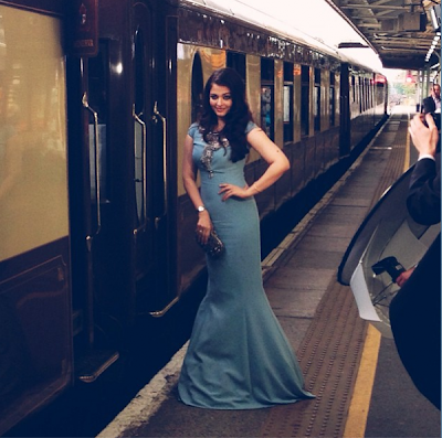 Aishwarya at Longines Dinner on the Orient Express