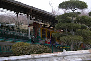 It turned out to be a tiny amusement park set on top of the mountain