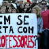 Professores decidem manter a greve