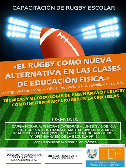 [URTF] Introducción al Rugby Escolar - Ushuaia