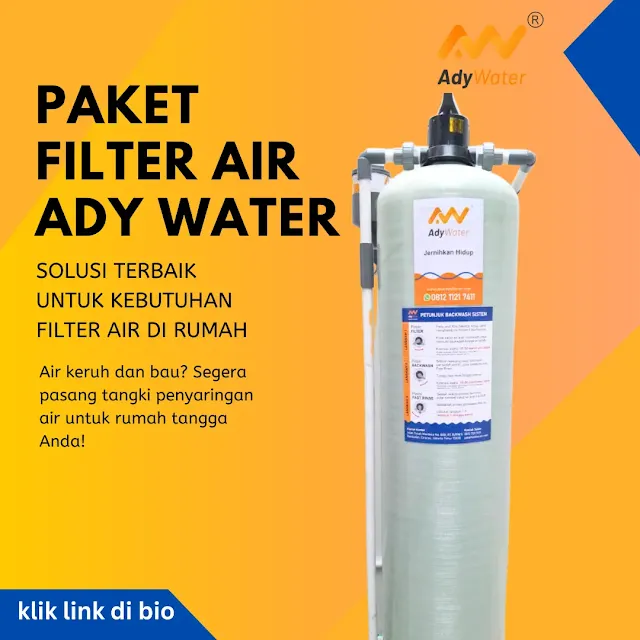 cara pasang filter air frp
