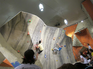 Remi Chrusten on problem 2, Tour de Bloc Eastern Regionals