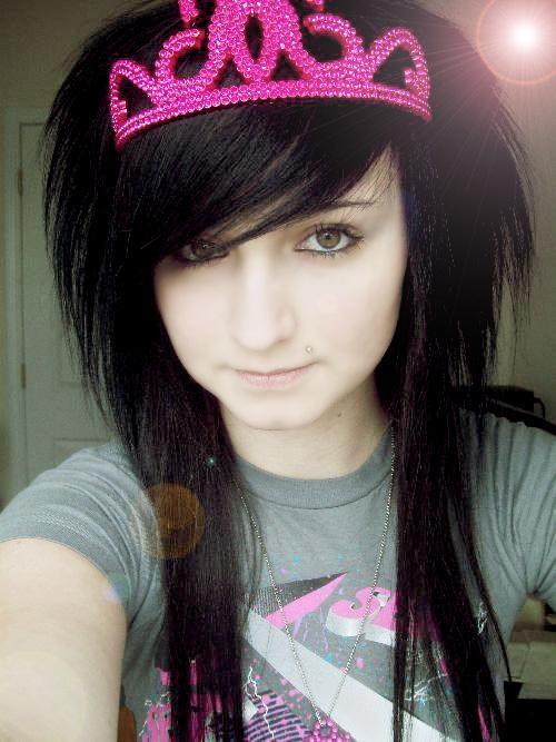 Hairstyle Emo Girl Wallpaper(01)