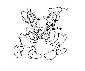 #3 Donald Duck Coloring Page