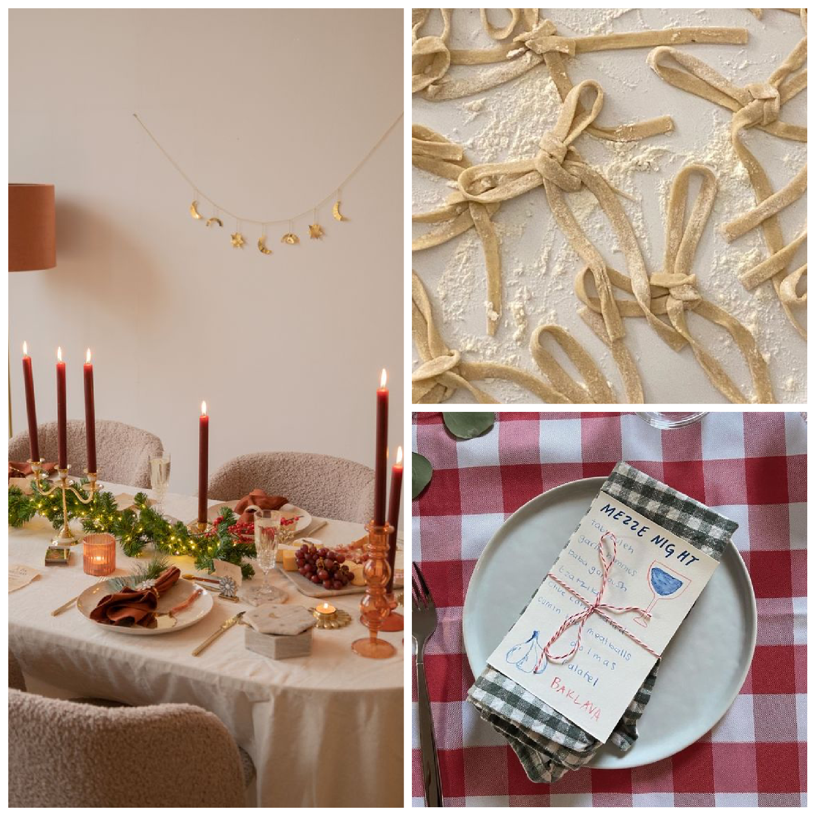 A Holiday Mood Board | Organized Mess