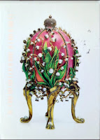 Example Postcard: Faberge egg postcard from St. Petersburg Russia