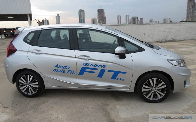 Honda Fit 2016 EX - Prata