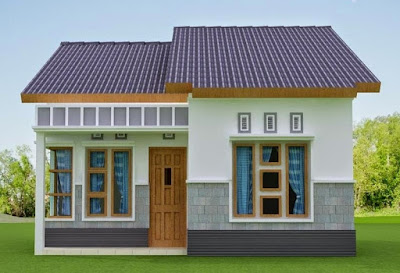 model rumah sangat sederhana terbaru