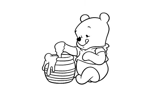 Dibujos Faciles De Winnie Pooh Bebe