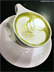 Matcha en Cafeterías de Boston: Diesel Cafe