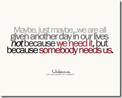 somebodyneedsus