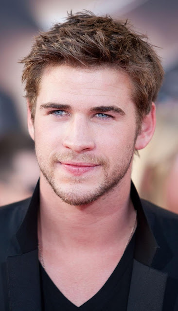 Liam Hemsworth Brunette With Messy Waves Hair