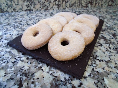 Rosquillas de naranja al horno