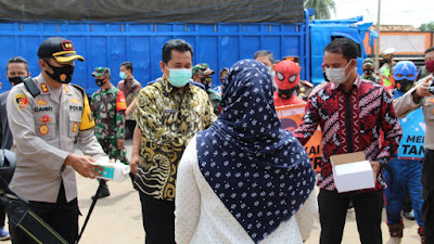 Polres Banyuasin Gelar Operasi Yustisi ‘Covid-19'