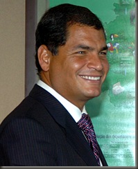 Brasília, 08 de dezembro de 2006

Presidente Luiz Inácio lula da Silva recebe o presidente eleito do Equador, Rafael Correa, no Palácio do Planalto