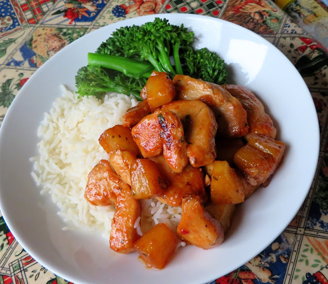 Garlic Butter Pineapple Chicken