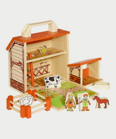 Boxset Barn House Wooden Farm