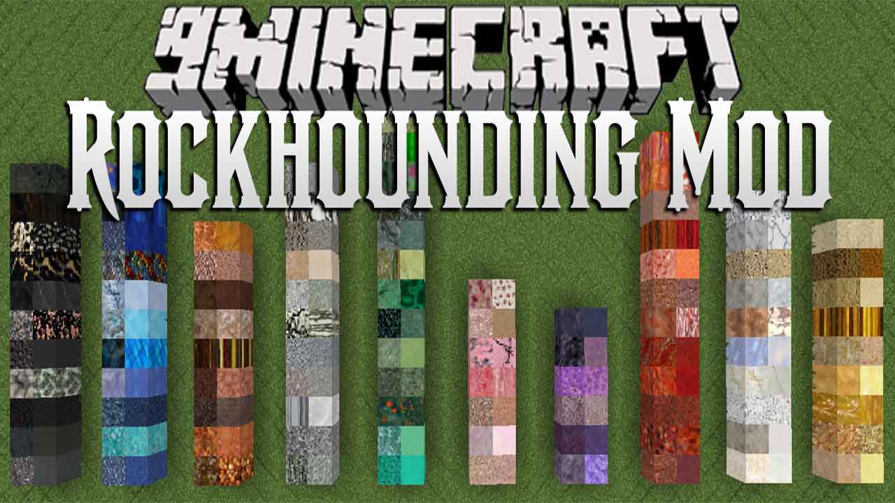 Rockhounding Rocks Mod 1.12.2  Como Instalar Mods No 