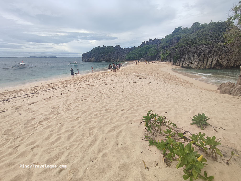 Twin beaches of Lahos Island