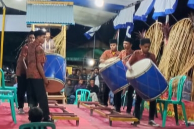 Meriah Festival Gandang Tasa Antar Grup Seni di Bukit Kandih Sungai Ibur, ini Pemenangnya