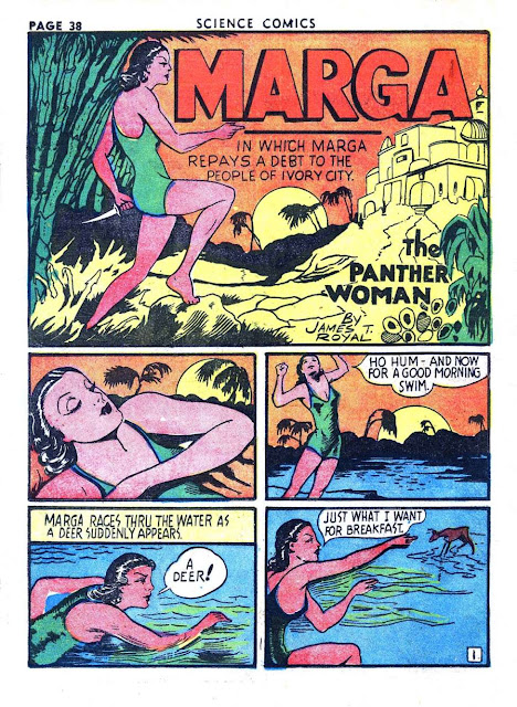 Marga the Panther Woman Fox feature Syndicate 1940
