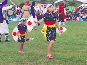 dance, Eisa, festival, matsuri, children, Kin Town, Okinawa