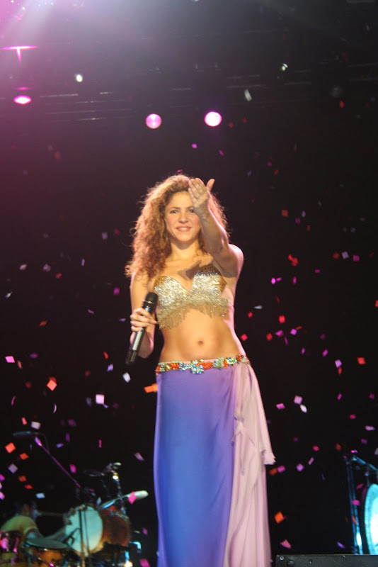 Shakira on her oral Fixation Tour in Guayaquil, Ecuador