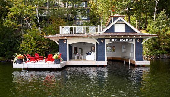 hydrangea hill cottage: blisswood boathouse