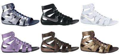 MODA: Nike e suas sandÃ¡lias masculinas gladiadora