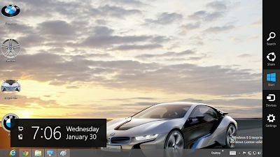 BMW Hybrid i8 2013 Theme For Windows 8