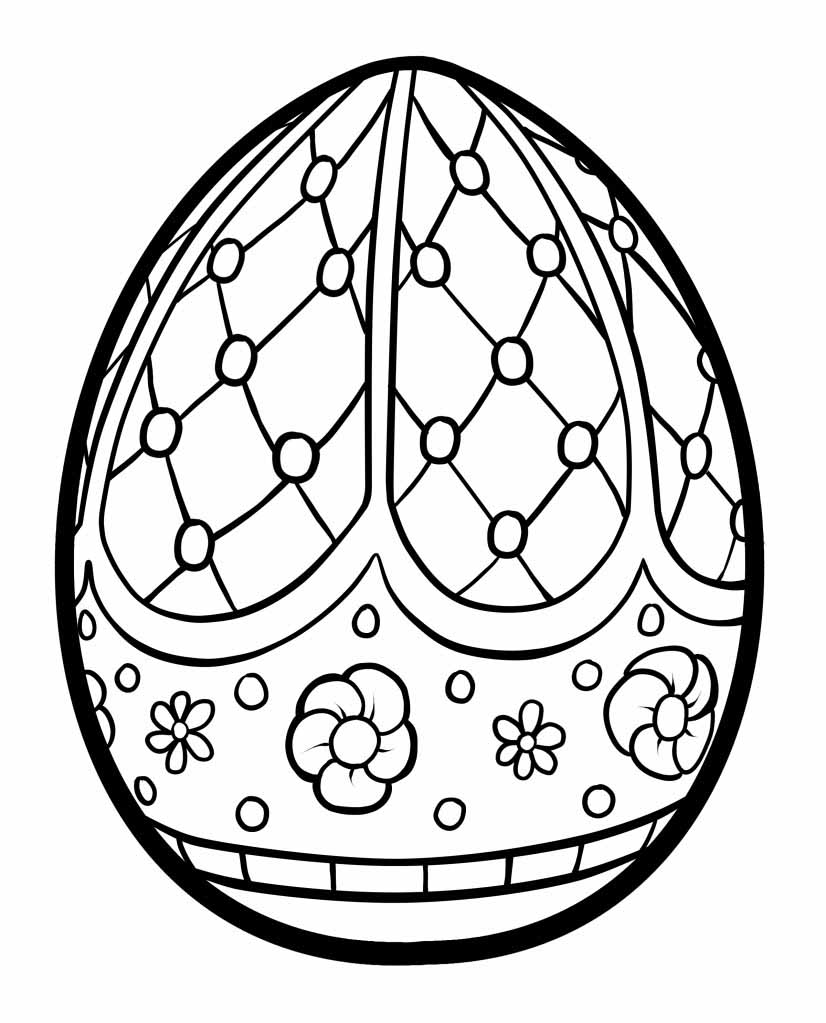 Download easter egg coloring pages - Squid Army