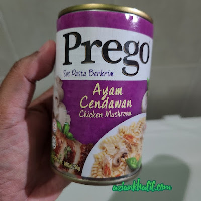 Makaroni ayam cendawan