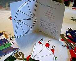 A Beautiful Christmas Card Star