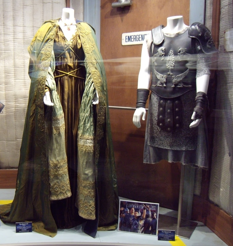 Gladiator movie costumes for Lucilla and Maximus