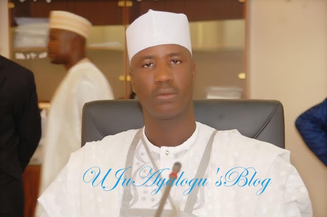 Drama as Adamawa State Speaker Mercilessly Beats Up Police Sergeant...His Reason Will Shock You