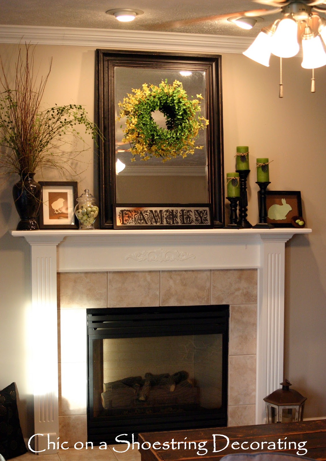 44 Top Pictures Decorating A Large Mantle / Tips to Make Fireplace Mantel Décor for a Wedding Day ...